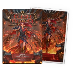 Dragon Shield - Flesh and Blood Standard Matte Sleeves - Cindra